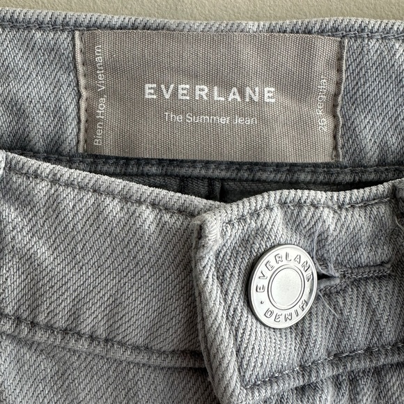 Everlane The Summer Jean Light Blue Women’s Jeans, Size 26 Regular - Picture 9 of 16